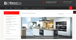 Desktop Screenshot of blancogris.com